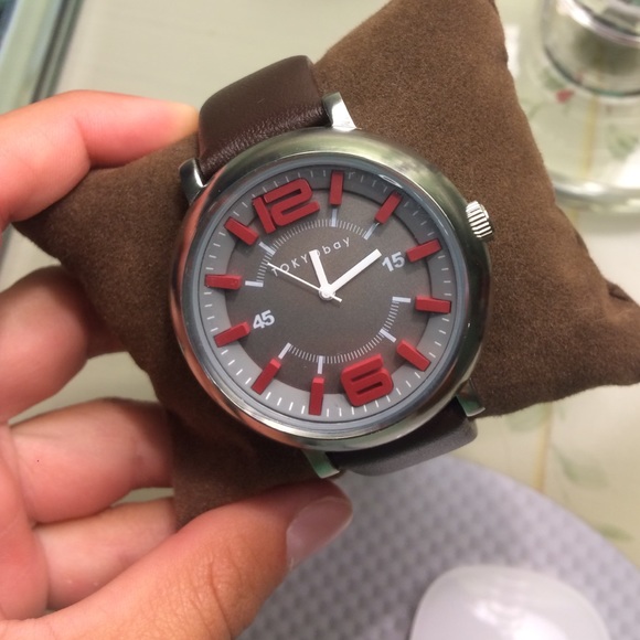 (A)Tokyobay leather watch