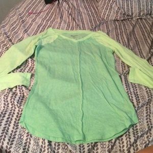 Comfy green long sleeve