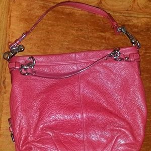 Red coach purse