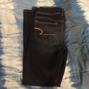 Bootcut Dark Wash AE Jeans (SHORT)