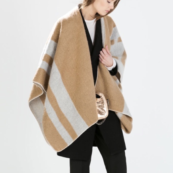 Zara Jackets & Blazers - Zara poncho