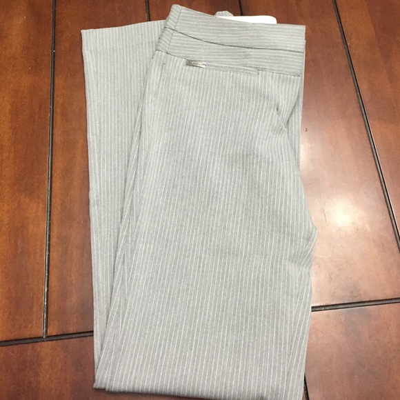 Express pin-striped dress pants