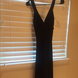 Black cocktail dress