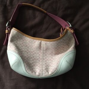 Coach pink purse!
