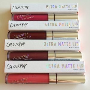 Colourpop Ultra Matte Liquid Lipstick Bundle