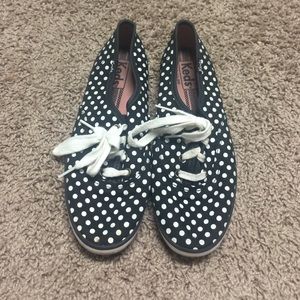 Polka dot Keds