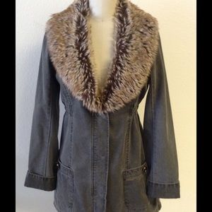 Roxy Army Green Coat