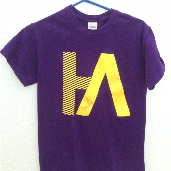 Hoodie Allen shirt size small signed by hoodie