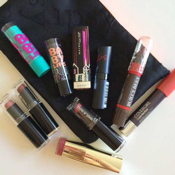 Ipsy Bag + Mixed Lipstick Bundle