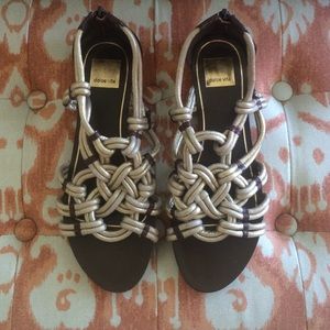 Dolce Vita nautical gold rope sandal