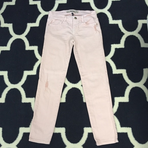 Zara Jeans in Light Pink