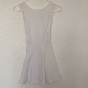 AA White Ponte Dress