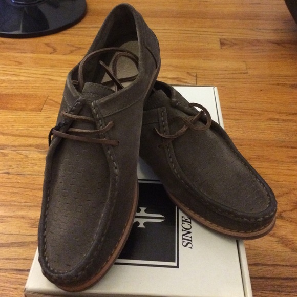 New Frye Suede Moccasins Sz 8.5