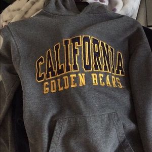 College sweatshirt