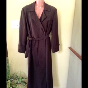 Full Length Trench Coat Zip Liner