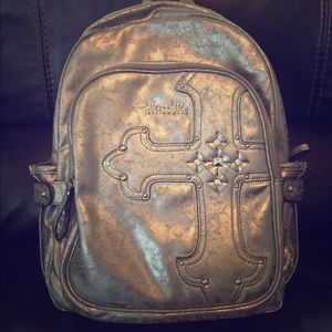 Miss Me Leather Back Pack