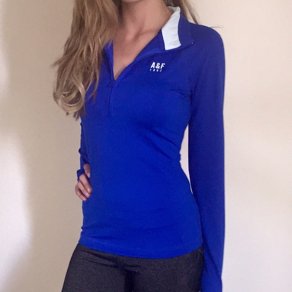 NWT Abercrombie & Fitch running sport jacket top
