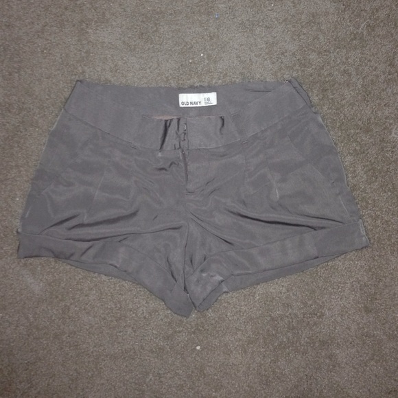 Brown Satin Old Navy Shorts