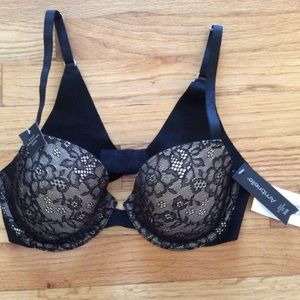 Ambrielle black/Nude back- smoothing demi