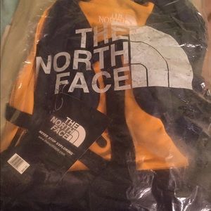 BNWT! North Face backpack in Navy & Mustard