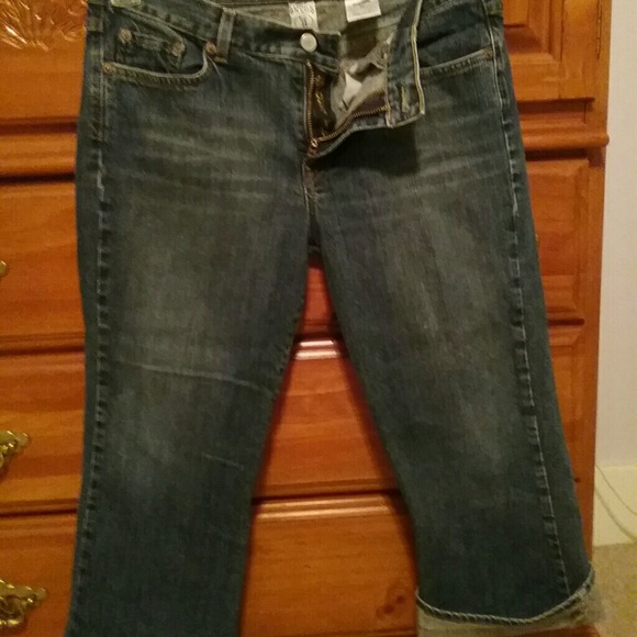 Lucky Brand Denim Capri Pants