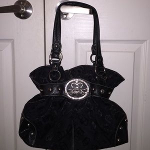 KATHY VAN ZEELAND...Black Handbag, Very Nice!