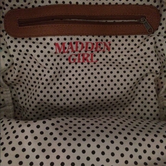 Steve Madden blue floral backpack - Picture 3 of 4