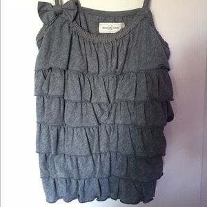 Gray Abercrombie Blouse