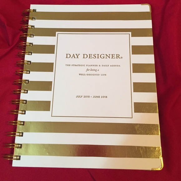 July 2015-June 2016 planner