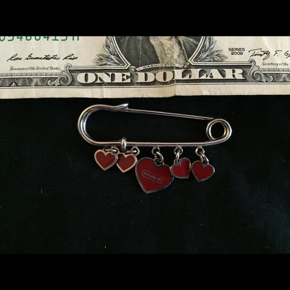 Coach pin.