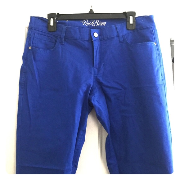 Old Navy Rockstar Skinny Jeans: Blue