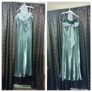 Grey/silver formal dress