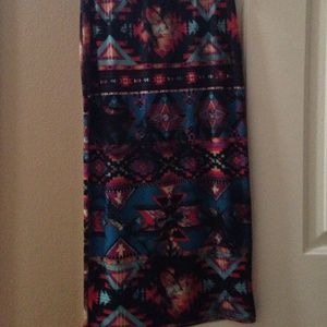 Knee length pencil skirt