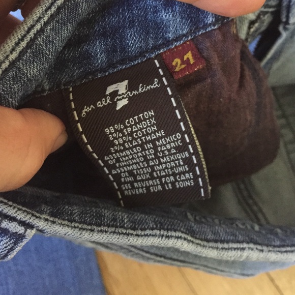 7 FOR ALL MANKIND stretchy flare jeans - Picture 4 of 4