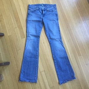 7 FOR ALL MANKIND stretchy flare jeans