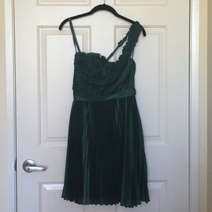 BCBG Semi formal one shoulder dress