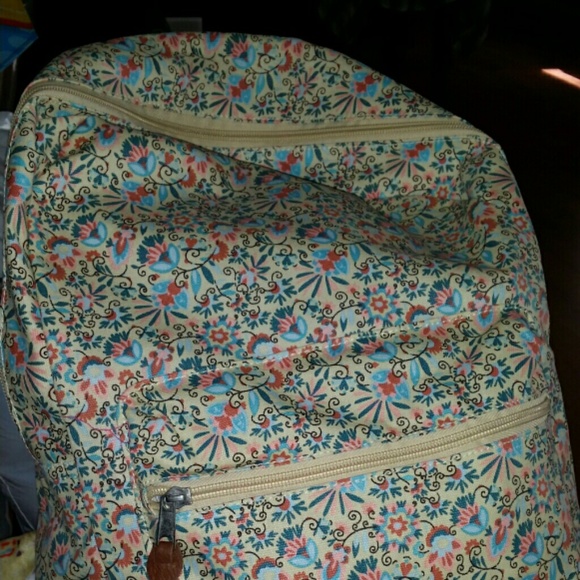 (Sold)Flower backpack - Picture 1 of 3