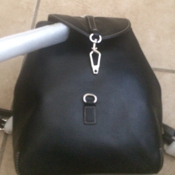 Authentic coach back pack black