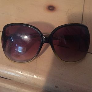 Oversized round Sunglasses