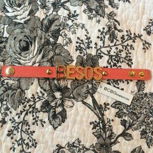 BCBGeneration Coral 'Besos' Bracelet