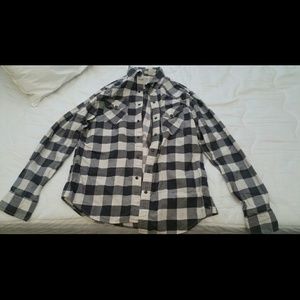 Plaid button up