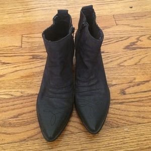 Faux leather motorcycle chelsea boots Aldo