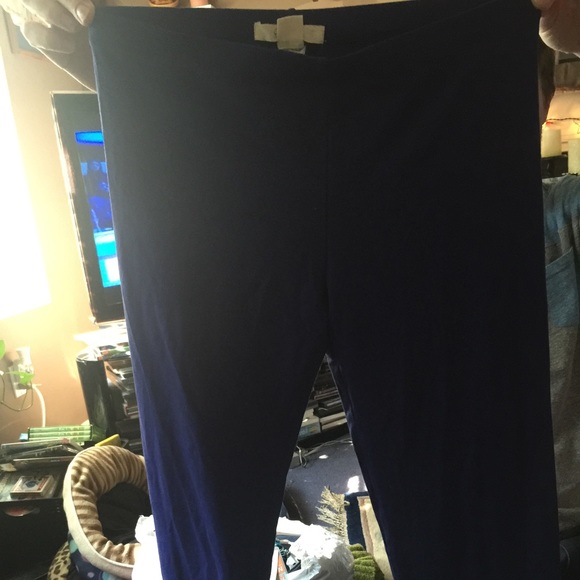 Blue leggings