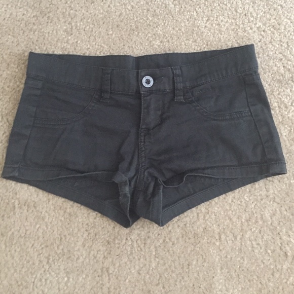 Black stretchy shorts