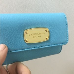 Aquamarine Jetset coinpurse (brand new)