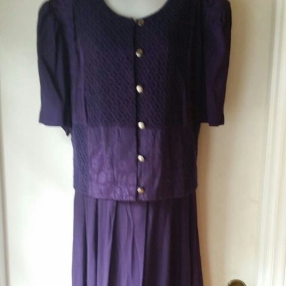 Faux 2 piece Long Dress size 24