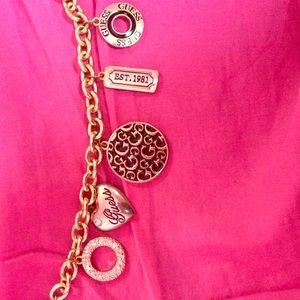guess charm bracelet 😍