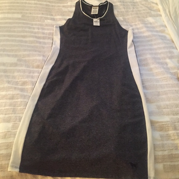❌SOLD❌ VS PINK stretchy dress in grey