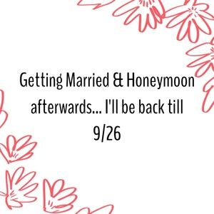 Closet will be closed till 9/26