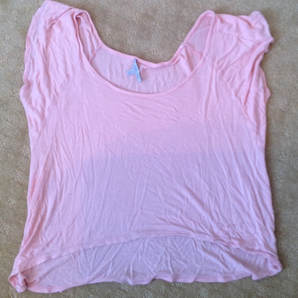 Flowy pink shirt